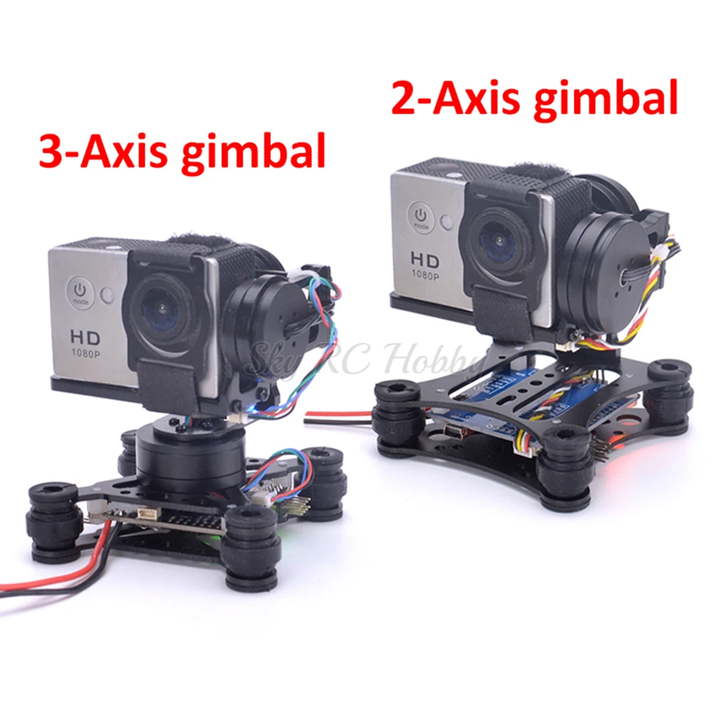 Drone Gimbal For Gopro Hero - Papan Gimbal Tanpa Sikat Ringan 2