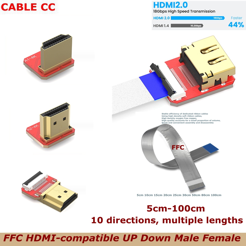 Drone Gimbal For Gopro - Kabel Ribbon HD Fleksibel FPC 20pin