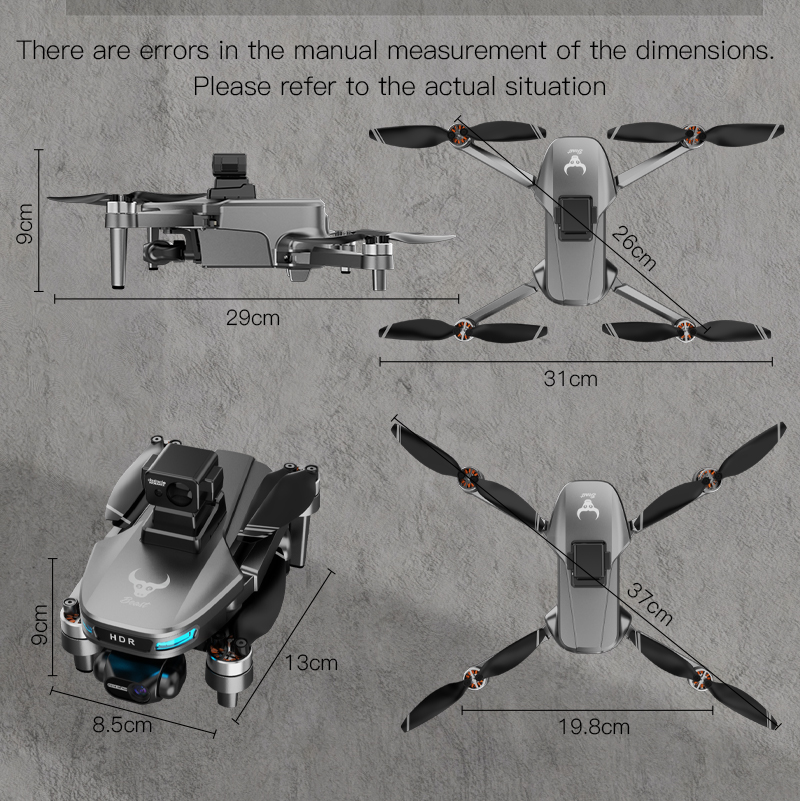 Baimu Drone RC kamera FPV 8K p - Drone Gimbal Brushless ulasan dan harga