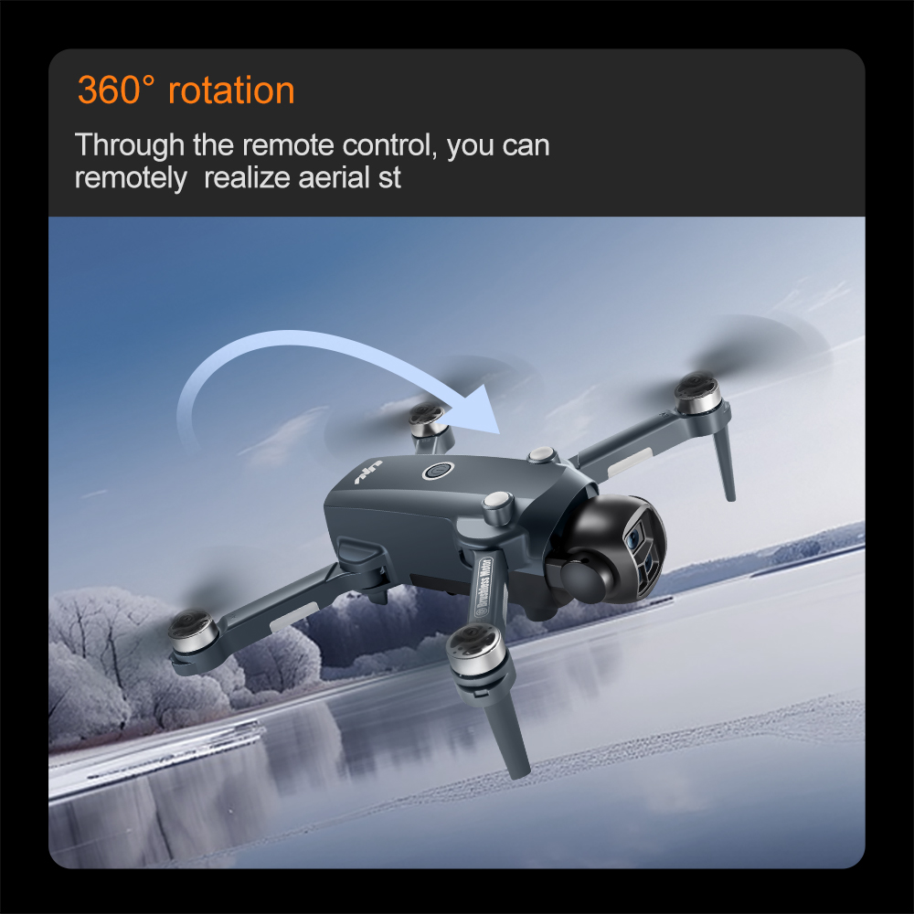 Lenovo V988 Quadcopter Layar B - Drone Gimbal Brushless ulasan dan harga