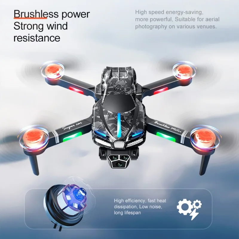Drone V186 Pro Baru Motor Tanp - Drone Gimbal Brushless ulasan dan harga