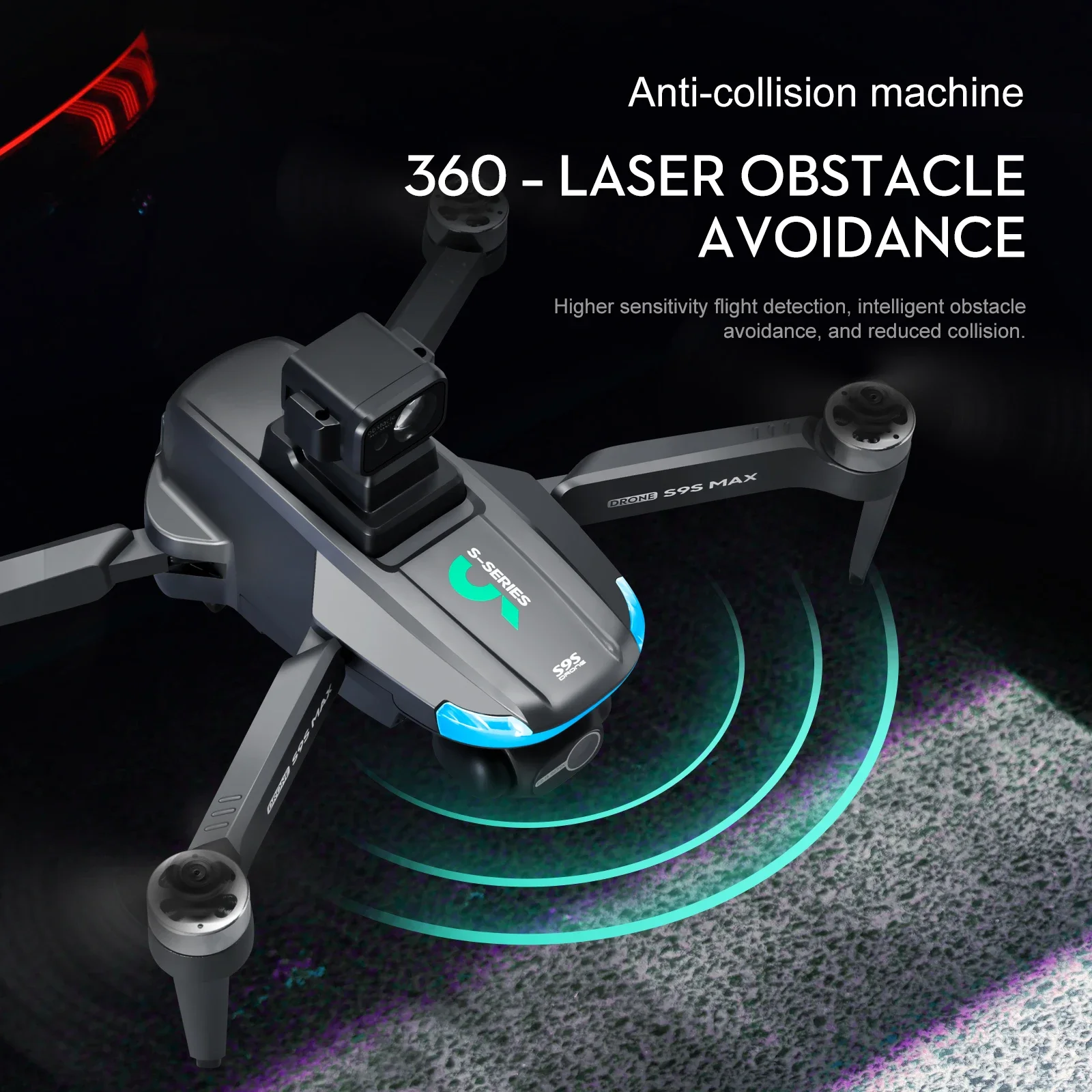 Drone MINI S9S MAX Baru 4K 2 S - Drone Gimbal Brushless ulasan dan harga