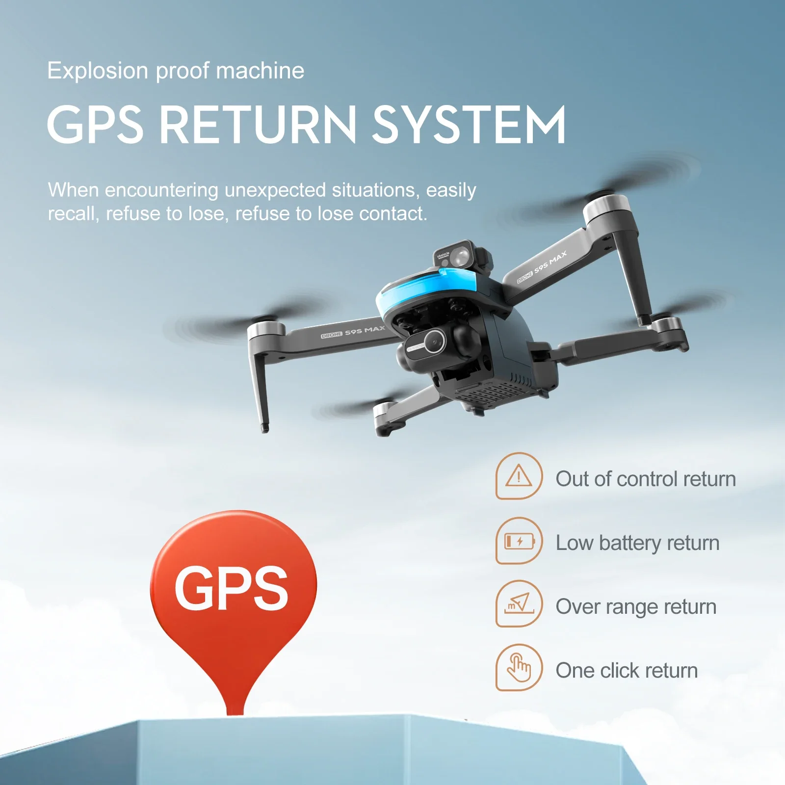 Drone MINI S9S MAX Baru 4K 2 S - Drone Gimbal Brushless ulasan dan harga