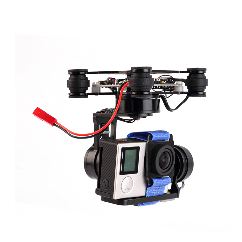 Gimbal CNC Metal Brushless 2 A - Drone Gimbal For Gopro ulasan dan harga