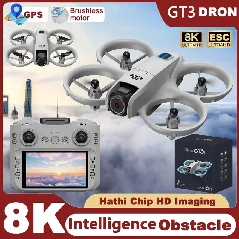 Drone Mini GT3 Baru Rc Quadcop - Drone Gimbal Brushless ulasan dan harga