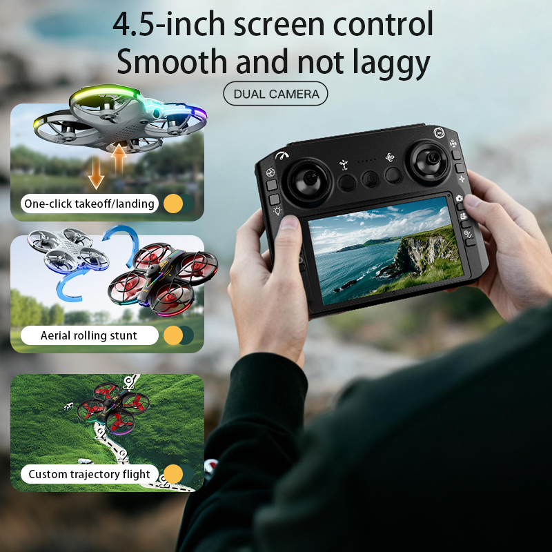 RH830 RC Drone Profesional 4K  - Drone Gimbal Brushless ulasan dan harga
