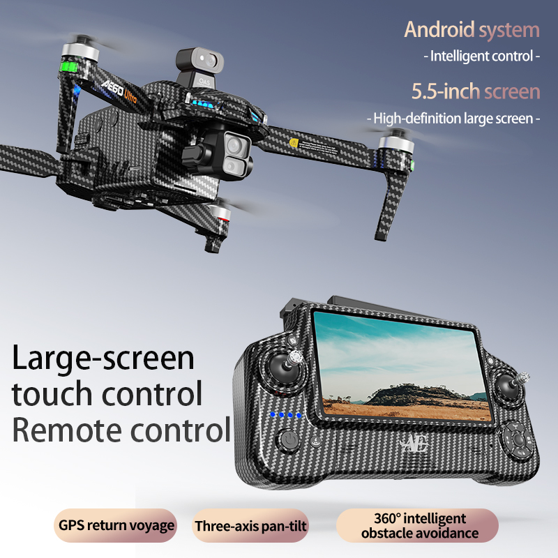 Drone Profesional AE60 GPS Kam - Drone Gimbal Brushless ulasan dan harga
