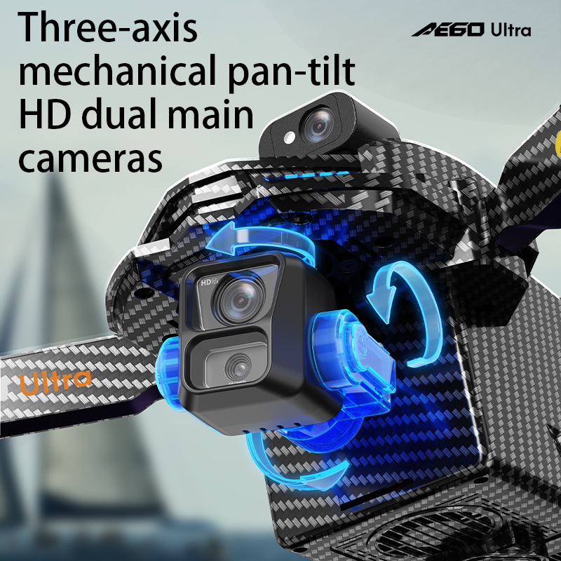 Drone Profesional AE60 GPS Kam - Drone Gimbal Brushless ulasan dan harga