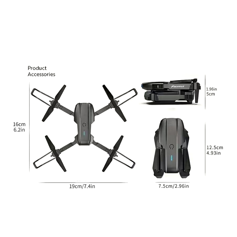 FACEGLE UAV E99 Nova RC Drone  - Drone Gimbal Brushless ulasan dan harga
