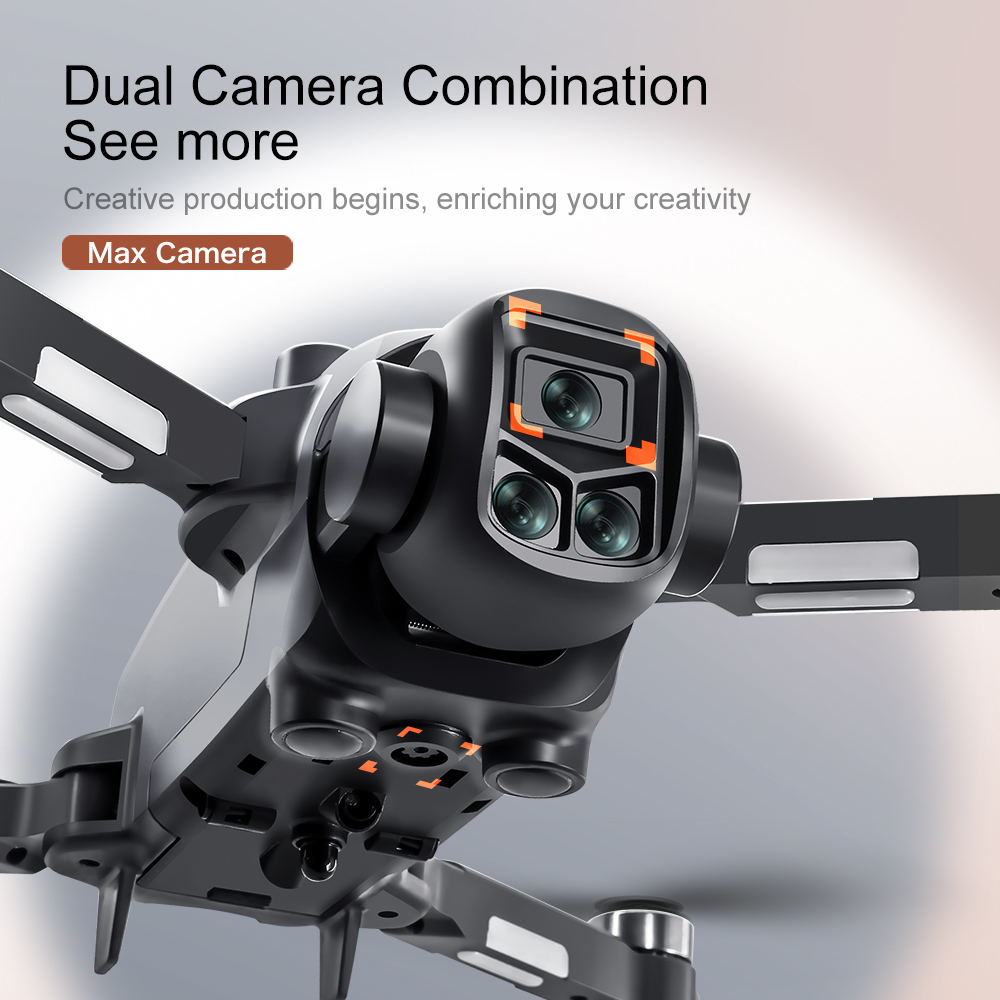 Drone Lenovo V156 MAX HD WIFI  - Drone Gimbal Brushless ulasan dan harga