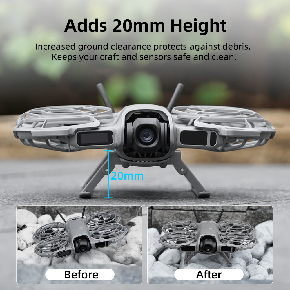BRDRC Folding Landing Gear unt - Drone Gimbal Mount ulasan dan harga