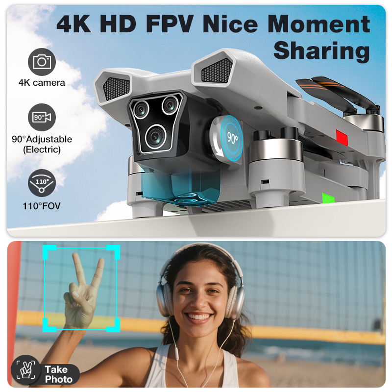 Drone Baru L017 Pro Brushless  - Drone Gimbal Brushless ulasan dan harga