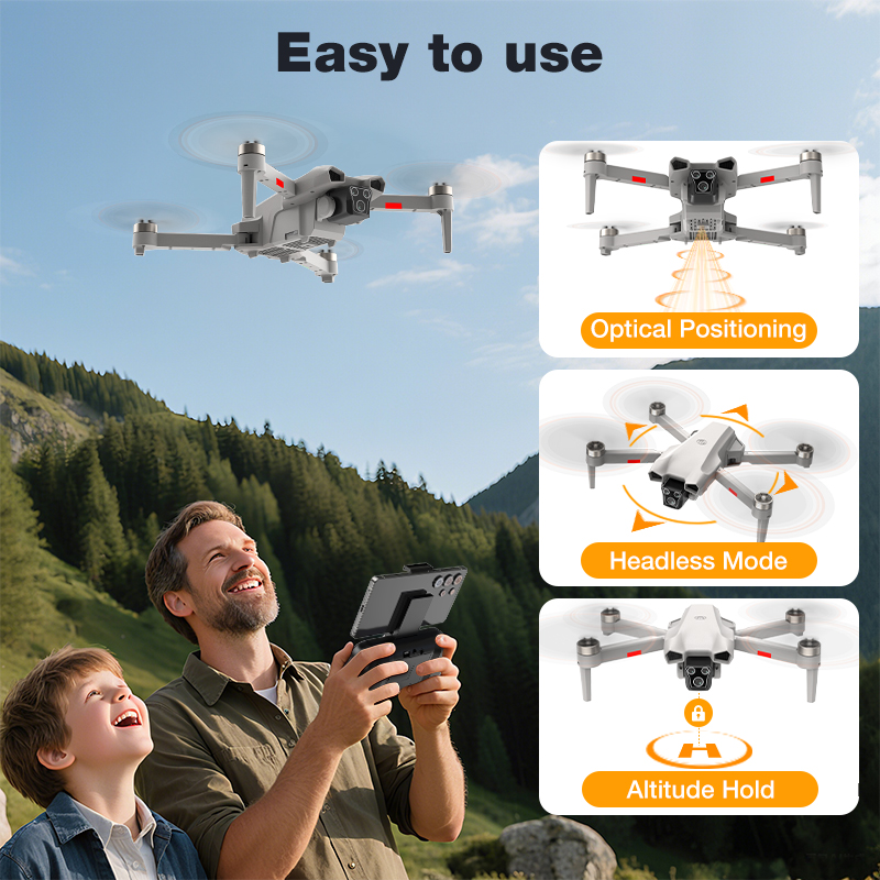 Drone Baru L017 Pro Brushless  - Drone Gimbal Brushless ulasan dan harga