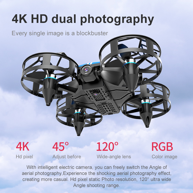 NEW Mini Drone 812PRO professi - Drone Gimbal Brushless ulasan dan harga